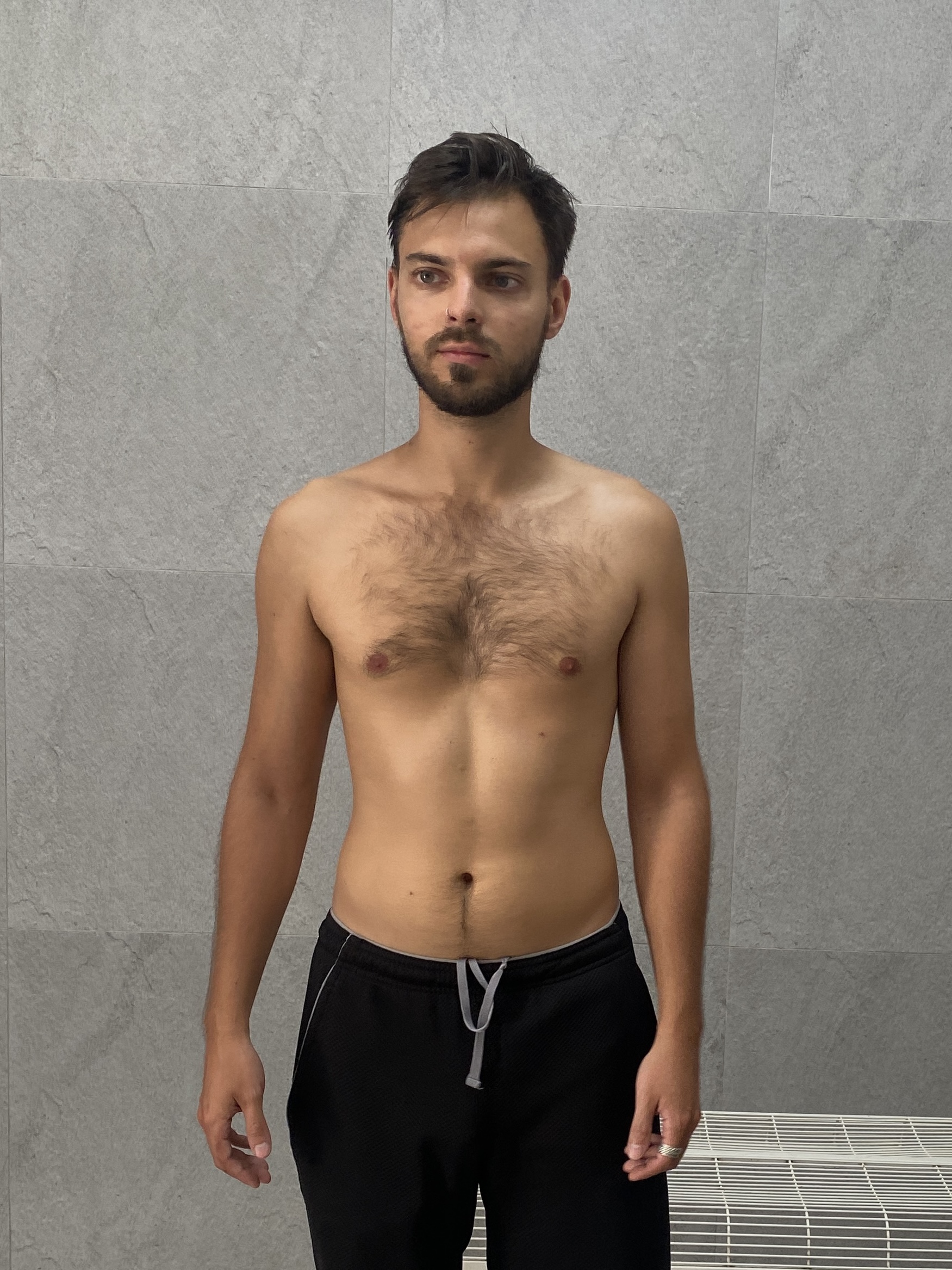 Egor antes de cambiar su alimentación con el sistema Gen Food